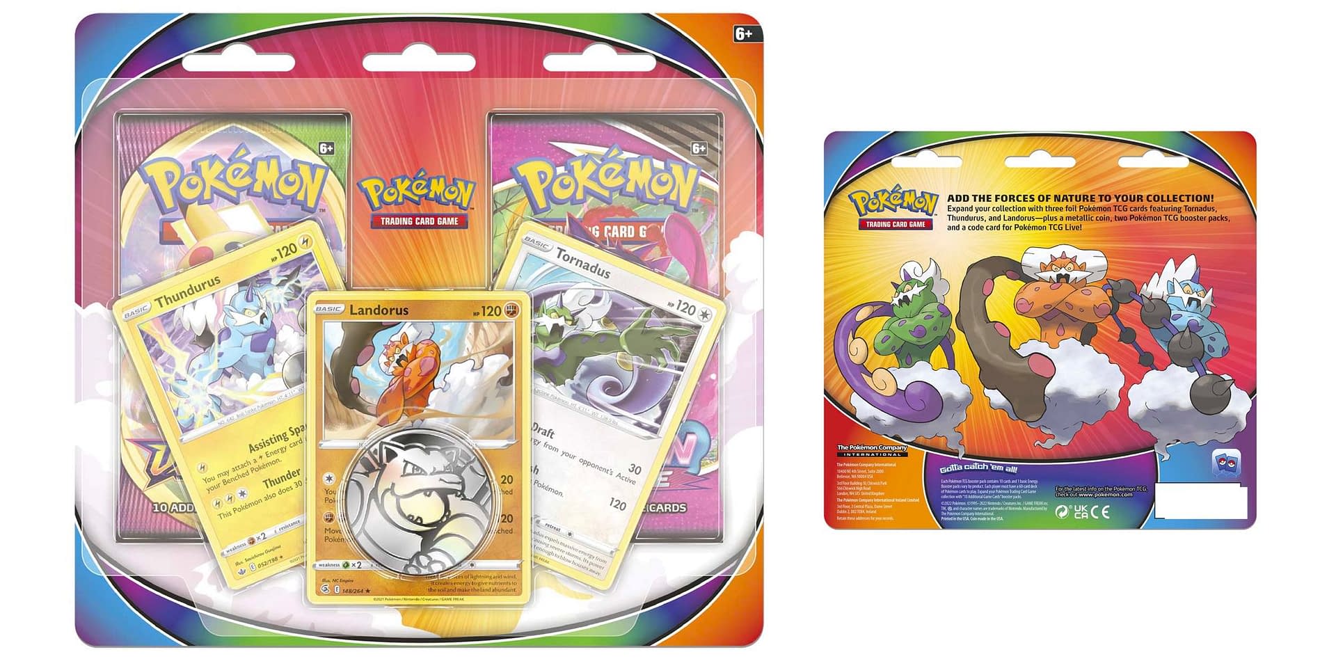 Pokemon TCG Dragonite Collector Tin With 3 10-Card Booster Packs 