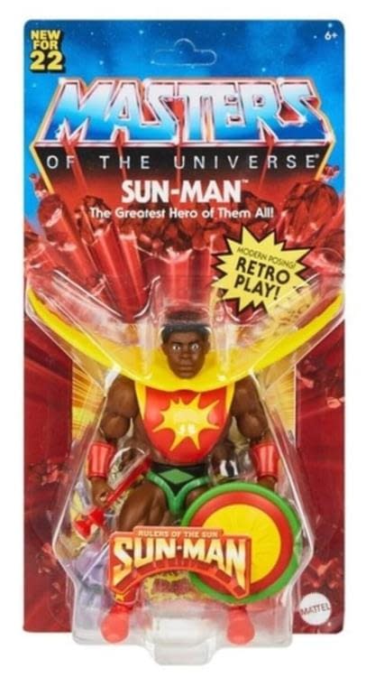 Masters of the Universe: Origins Sun-Man Arrives from Mattel
