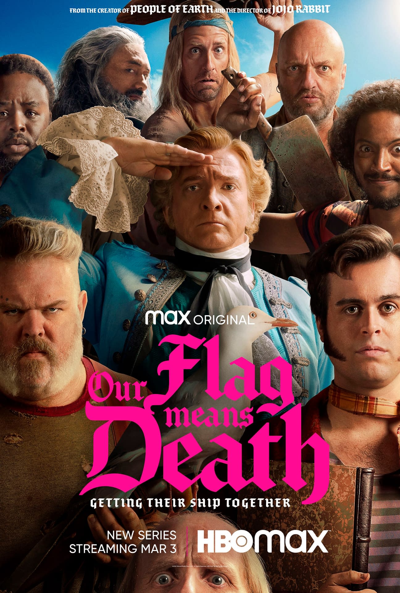 Our Flag Means Death Sets Sail This March; Trailer, Key Art Released