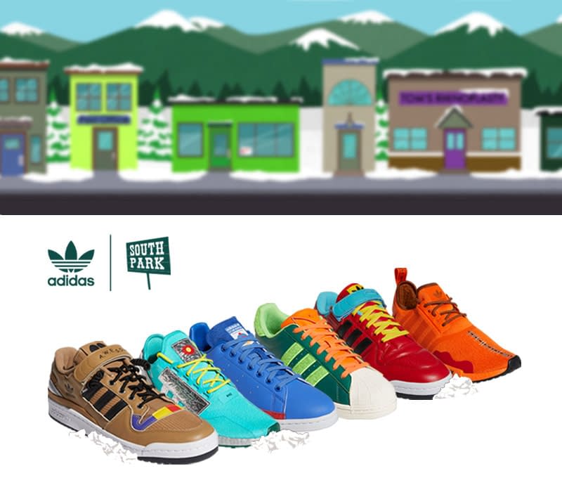 Foot Locker Reveals Exclusive South Park X Adidas Collaboration