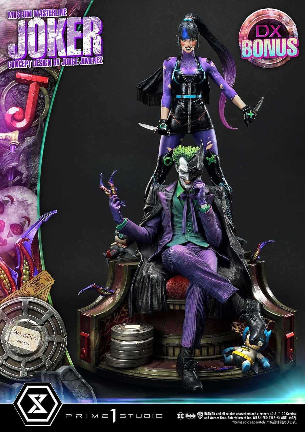 Joker's Plans Unfold as Prime 1 Studio Debuts New 1:3 Jorge Jimenez Statue