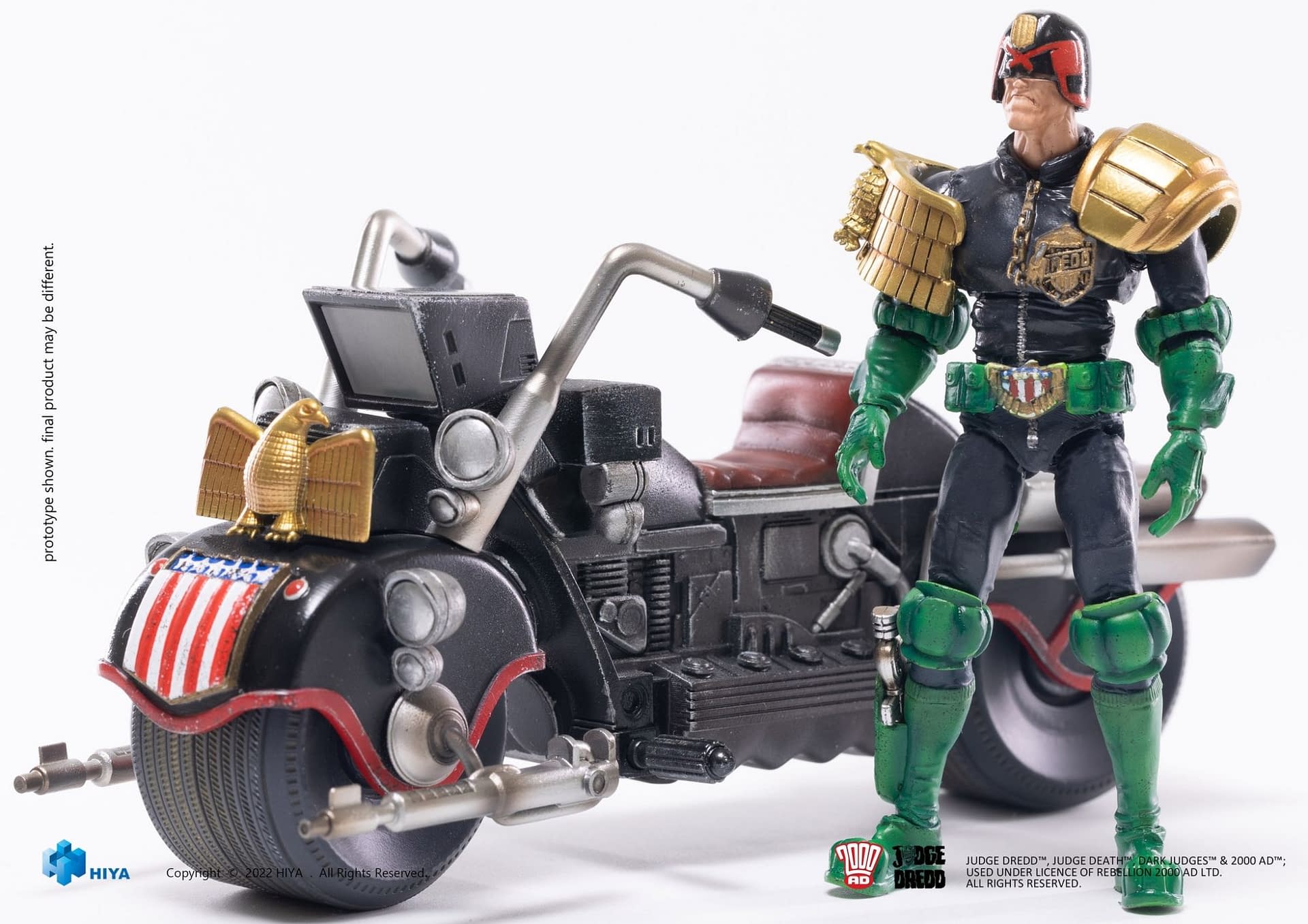 Judge Dredd and the Lawmaster Arrive with New Hiya Toys Bundle 