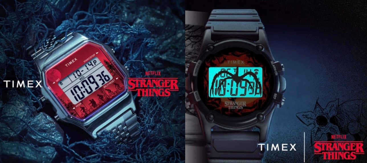 Stranger Things \u0026 Timex Team Up to Turn Watch World Upside Down