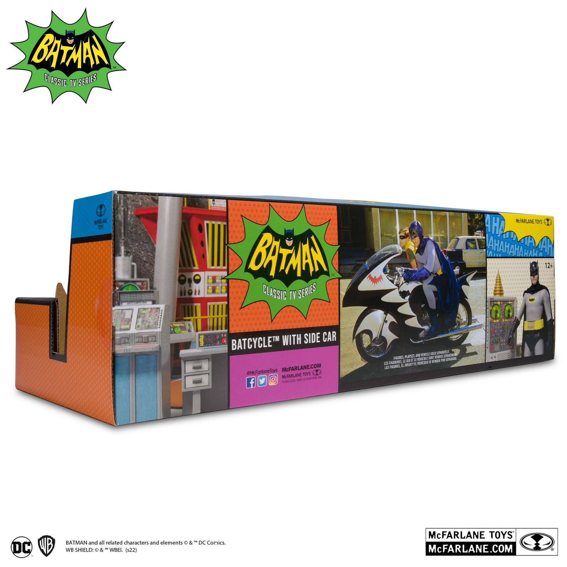 Rev Your Engines with McFarlane's New Batman 66' Batcycle
