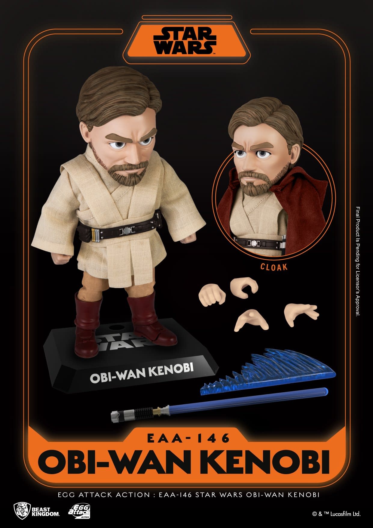 Star Wars Obi-Wan Kenobi Returns with Beast Kingdom Newest Figure 