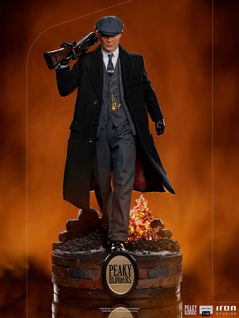 Iron Studios Debuts Thomas Shelby Peaky Blinders Art Scale Statue 