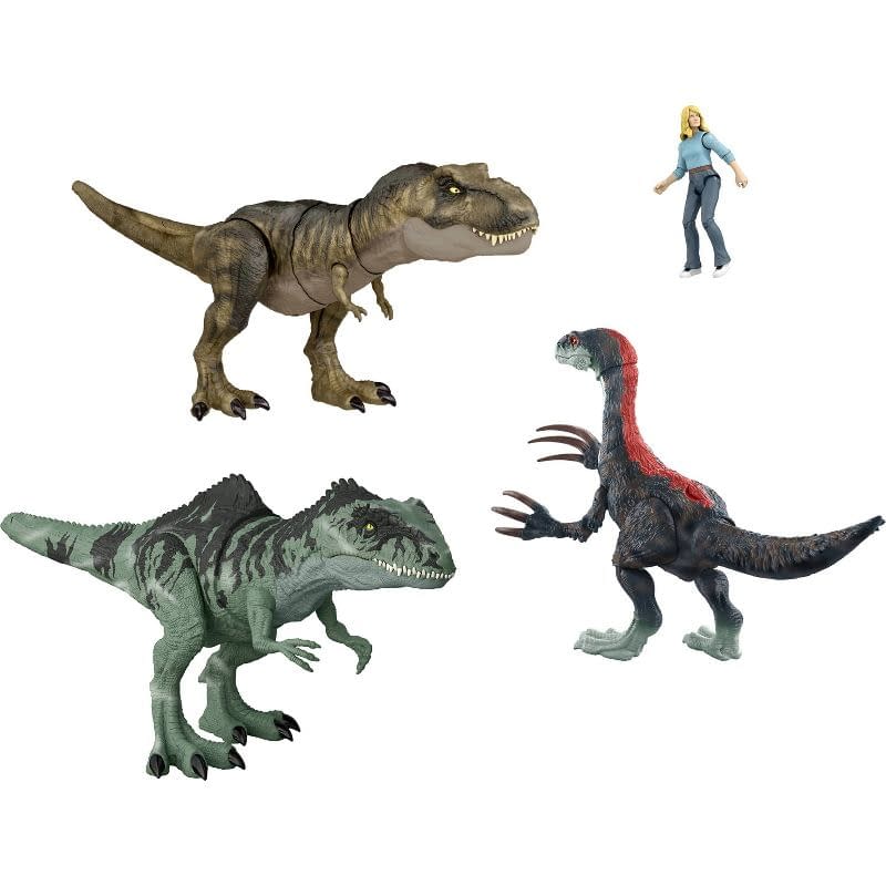 Mattel Debuts Jurassic World: Dominion Epic Battle Pack Figure Set 
