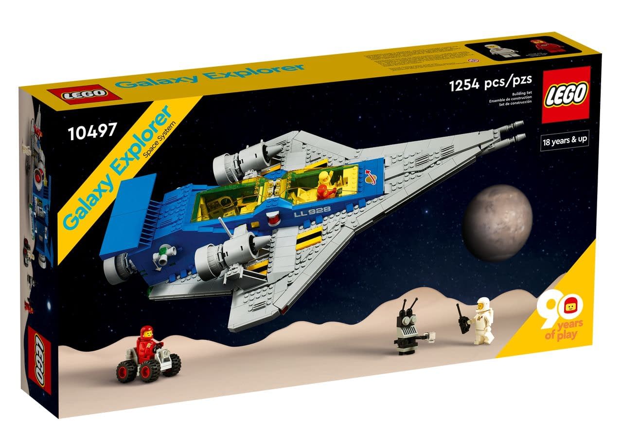 LEGO's 1979 Galaxy Explorer Set Returns to Celebrate 90 Years of LEGO