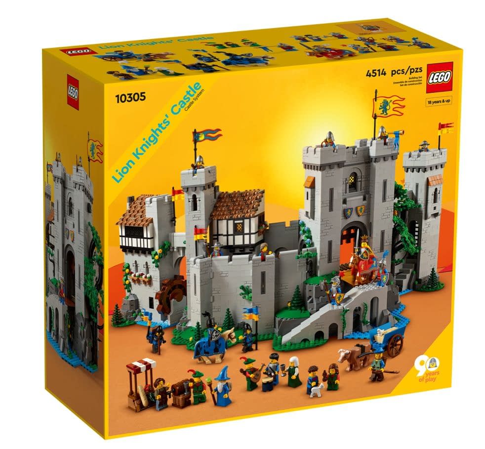 LEGO Brings Back LEGO Knight Nostalgia with the Lion Knights' Castle