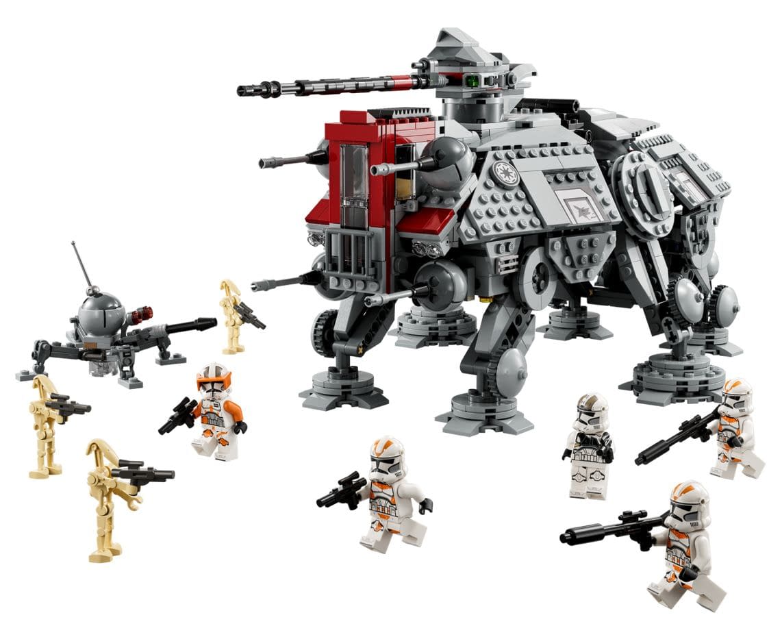 Take Down the Droid Army with LEGO's New Star Wars AT-TE Set