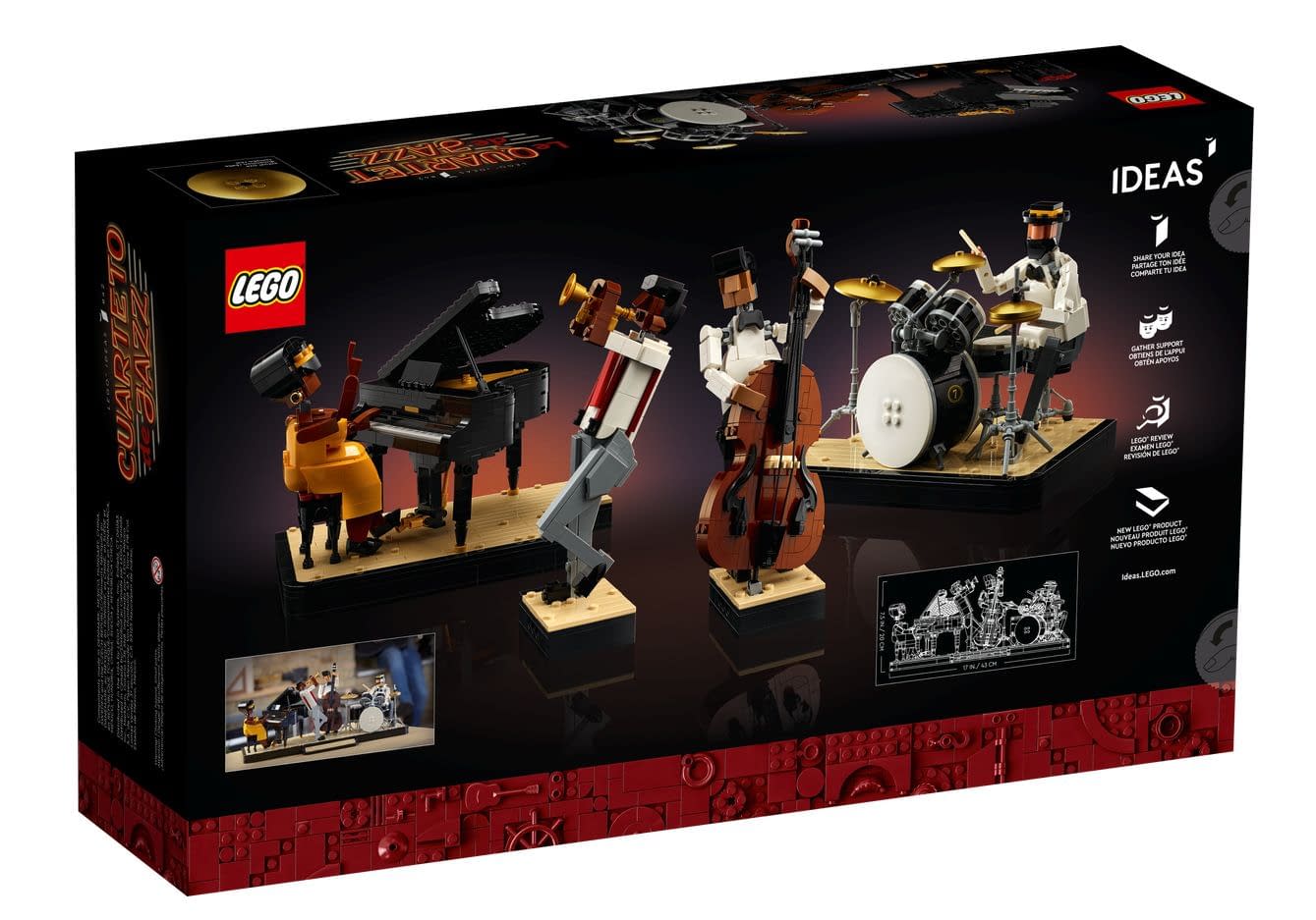 Bring Home Your Love for Jazz with LEGO's New Jazz Quartet Set Ideas