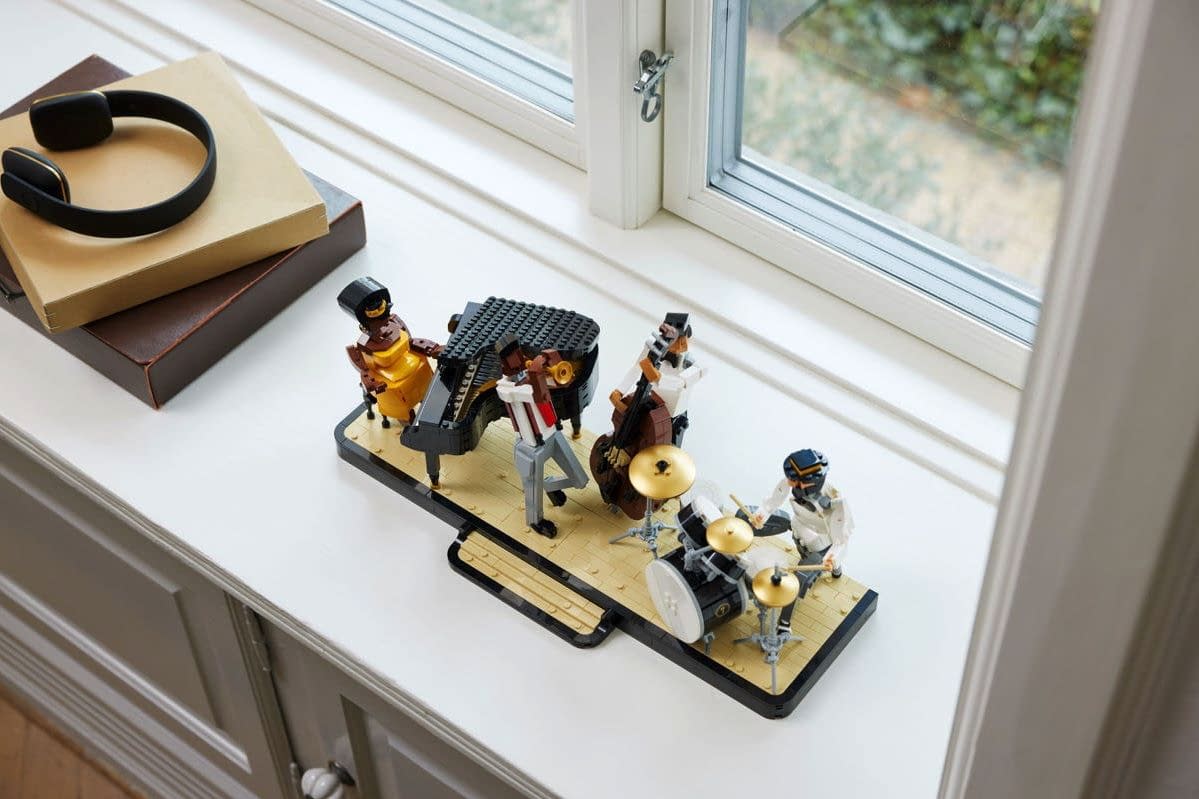 Bring Home Your Love for Jazz with LEGO's New Ideas Jazz Quartet Set