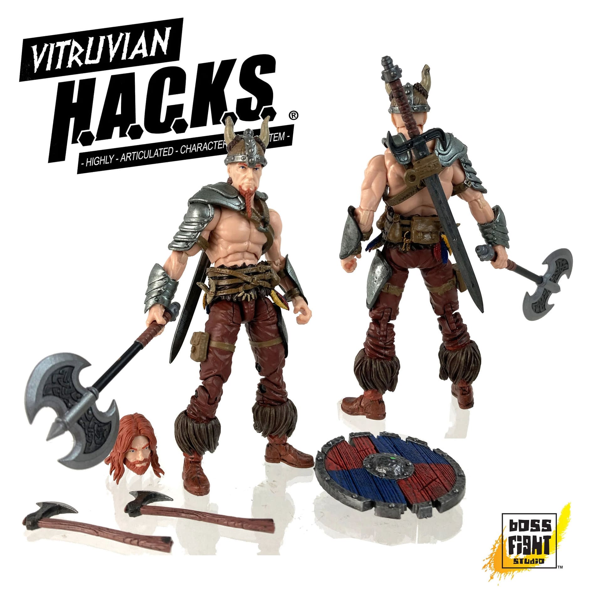 New Vitruvian HACKS Wave 6.5 Figures Arrive At Boss Fight Studio