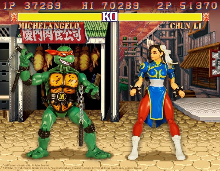 Pre-Orders Go Up for TMNT x Street Fighter II Classic Two-Packs