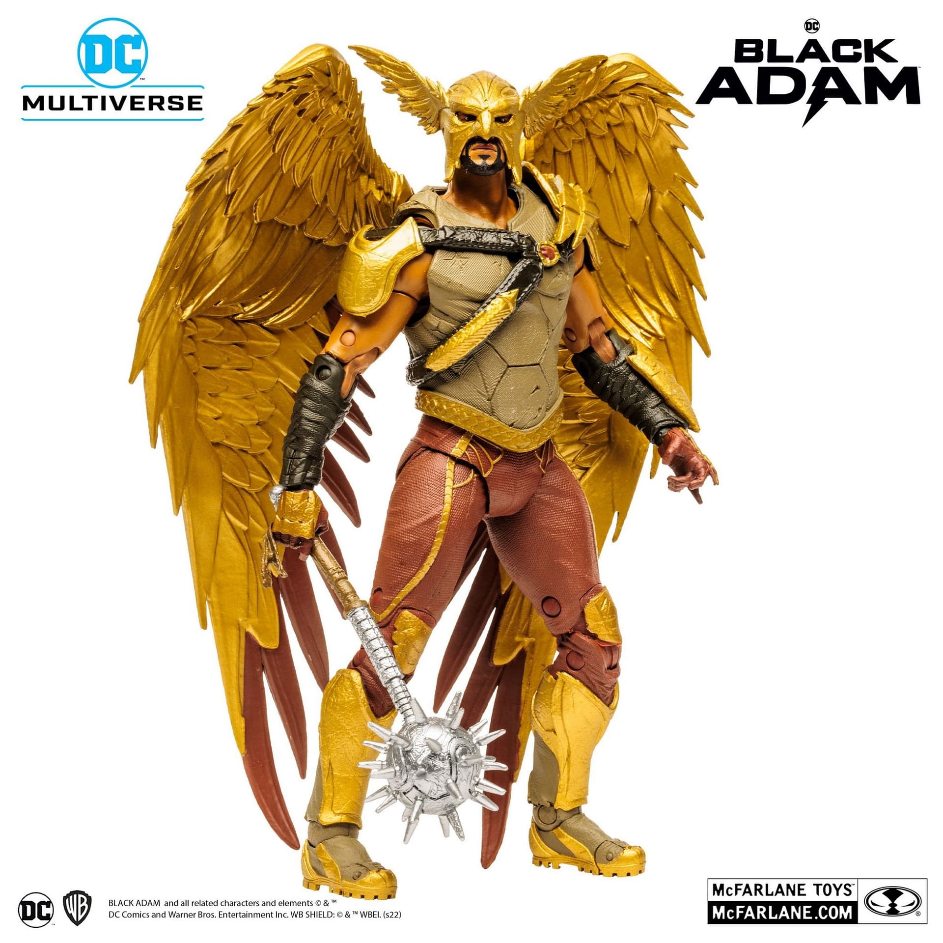 Hawkman Gets a Badass New McFarlane Toys Figure for Black Adam 