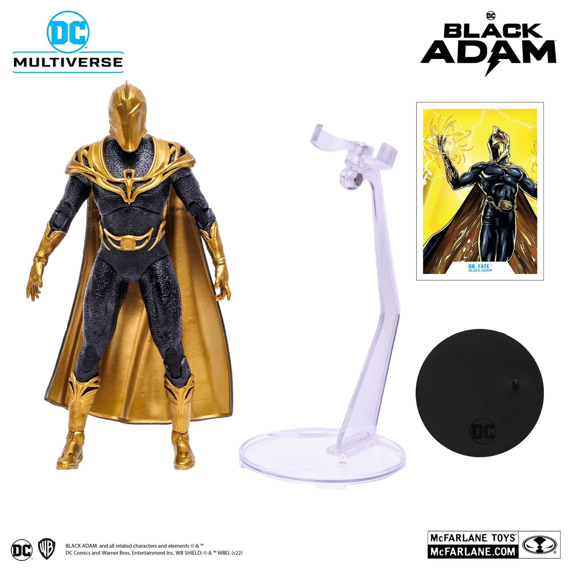Dr. Fate Enters the World of Black Adam with New McFarlane Figure 