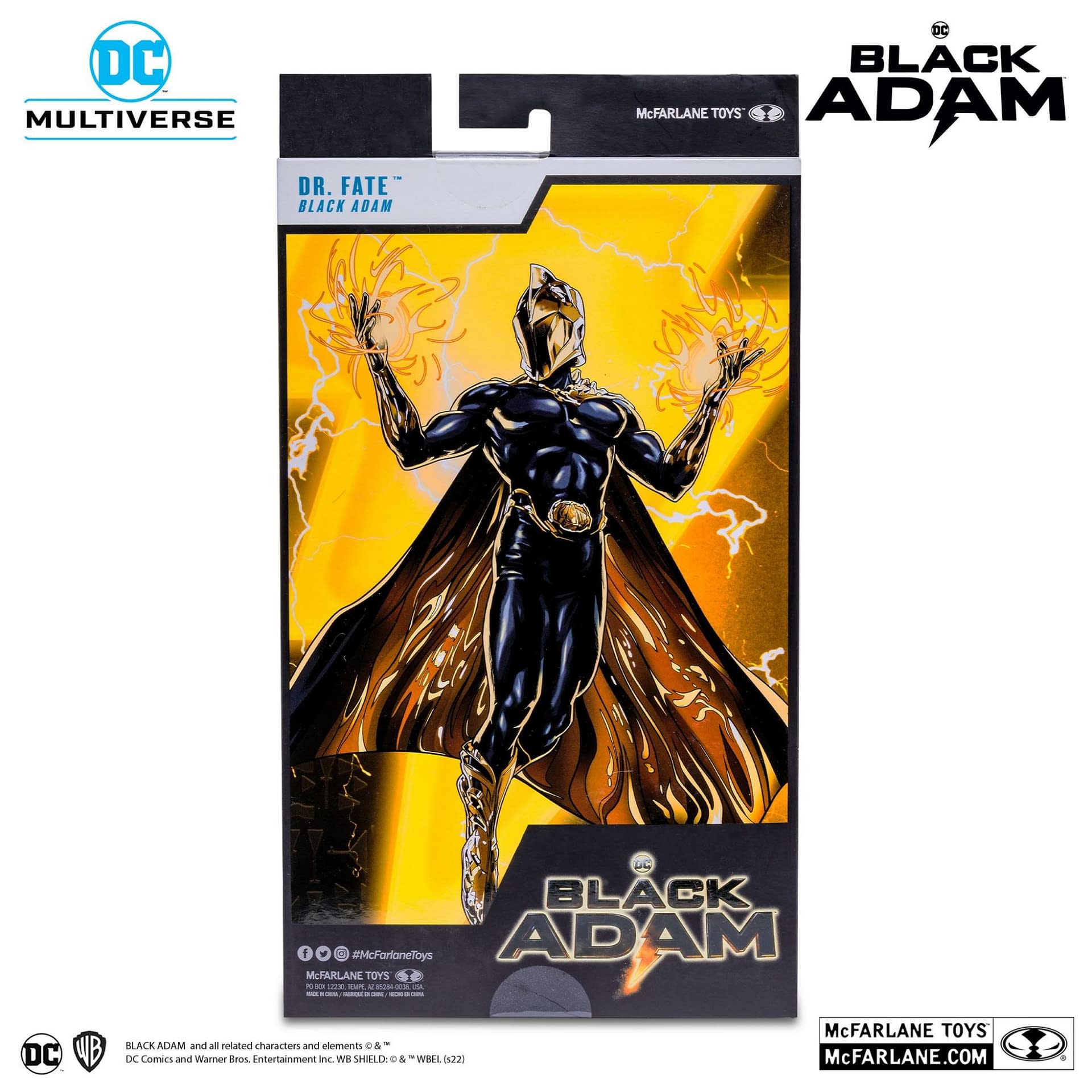 Dr. Fate Enters the World of Black Adam with New McFarlane Figure 