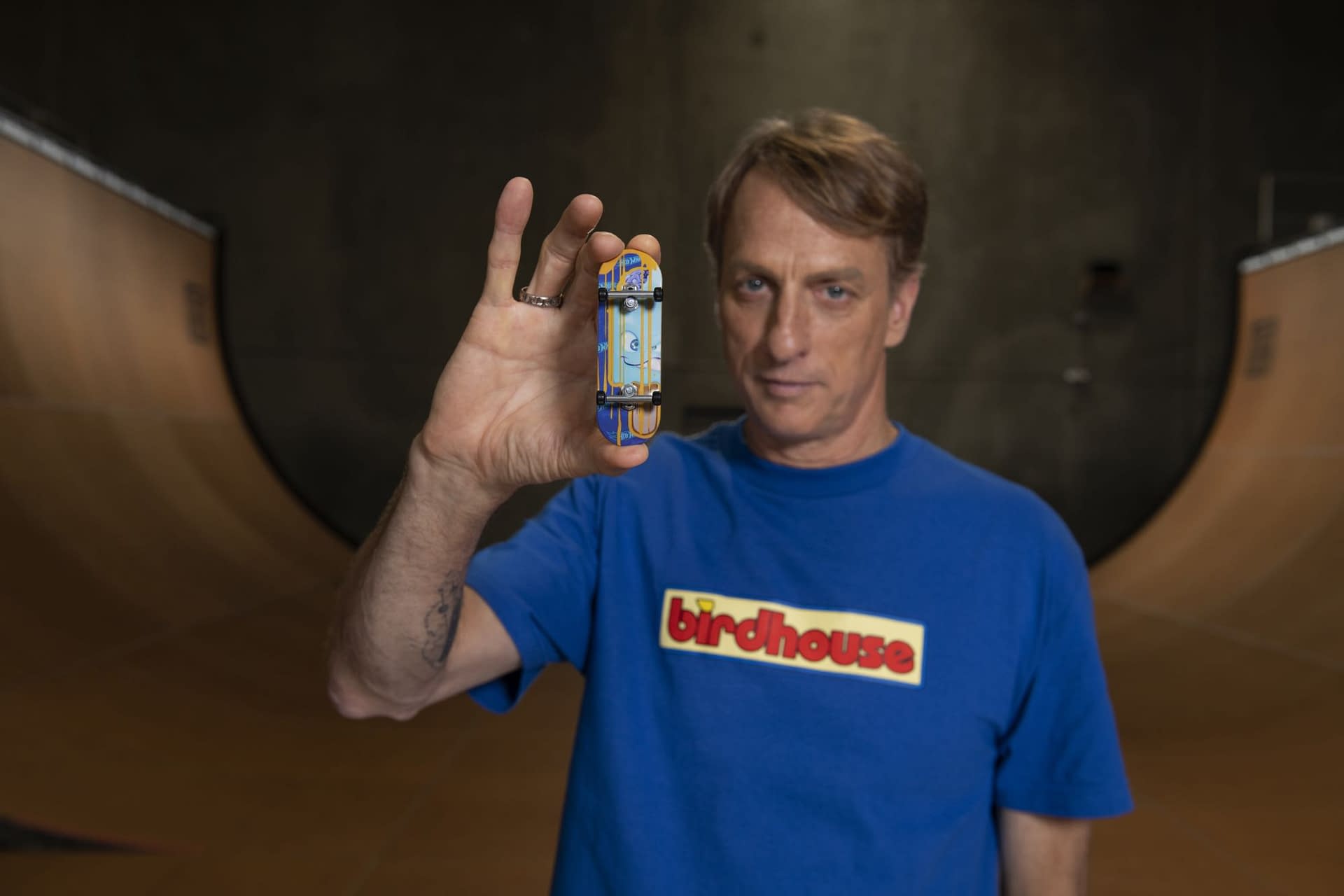 Mattel Teams Up with Tony Hawk with Hot Wheels Skate Fingerboards 