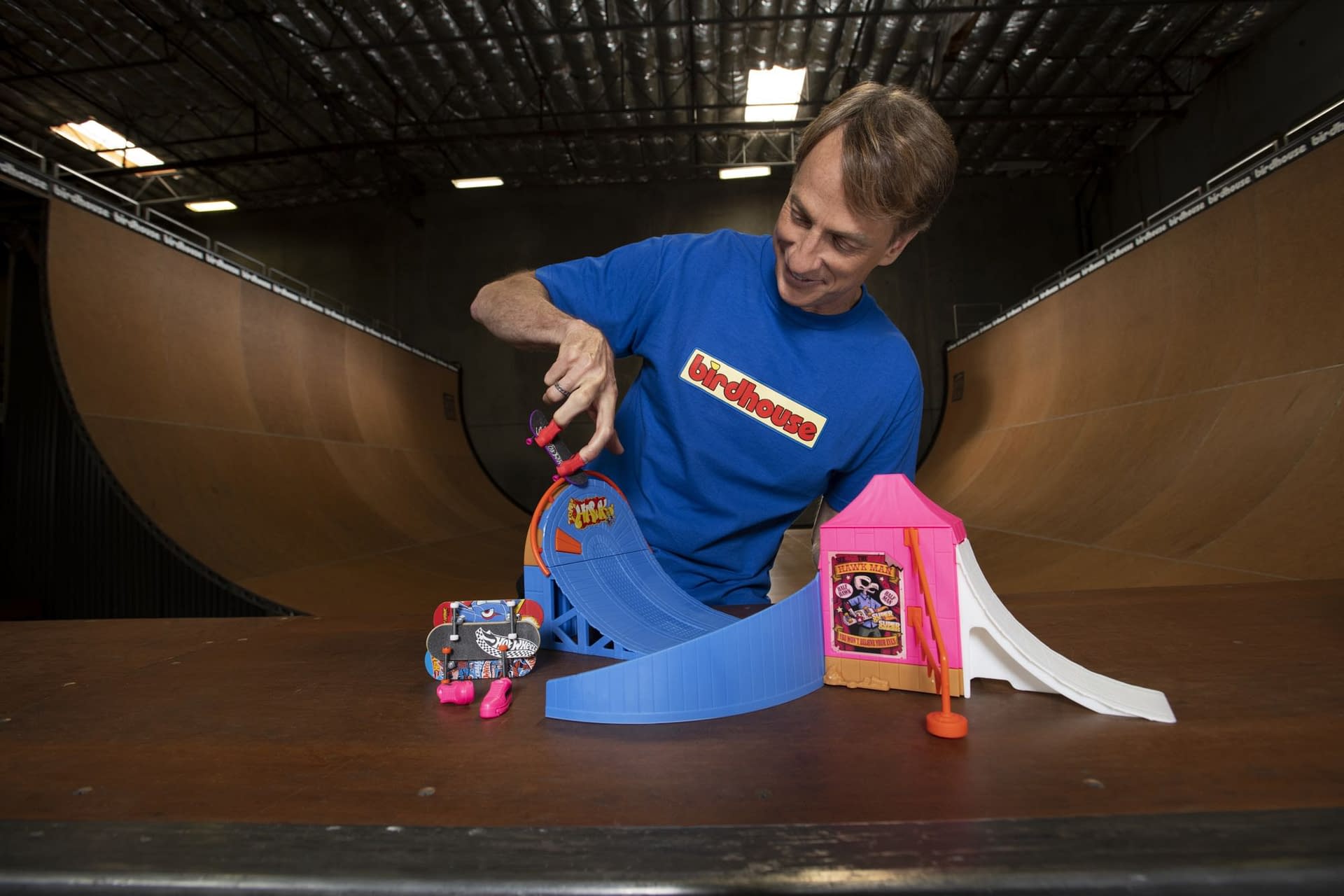 Mattel Teams Up with Tony Hawk with Hot Wheels Skate Fingerboards 