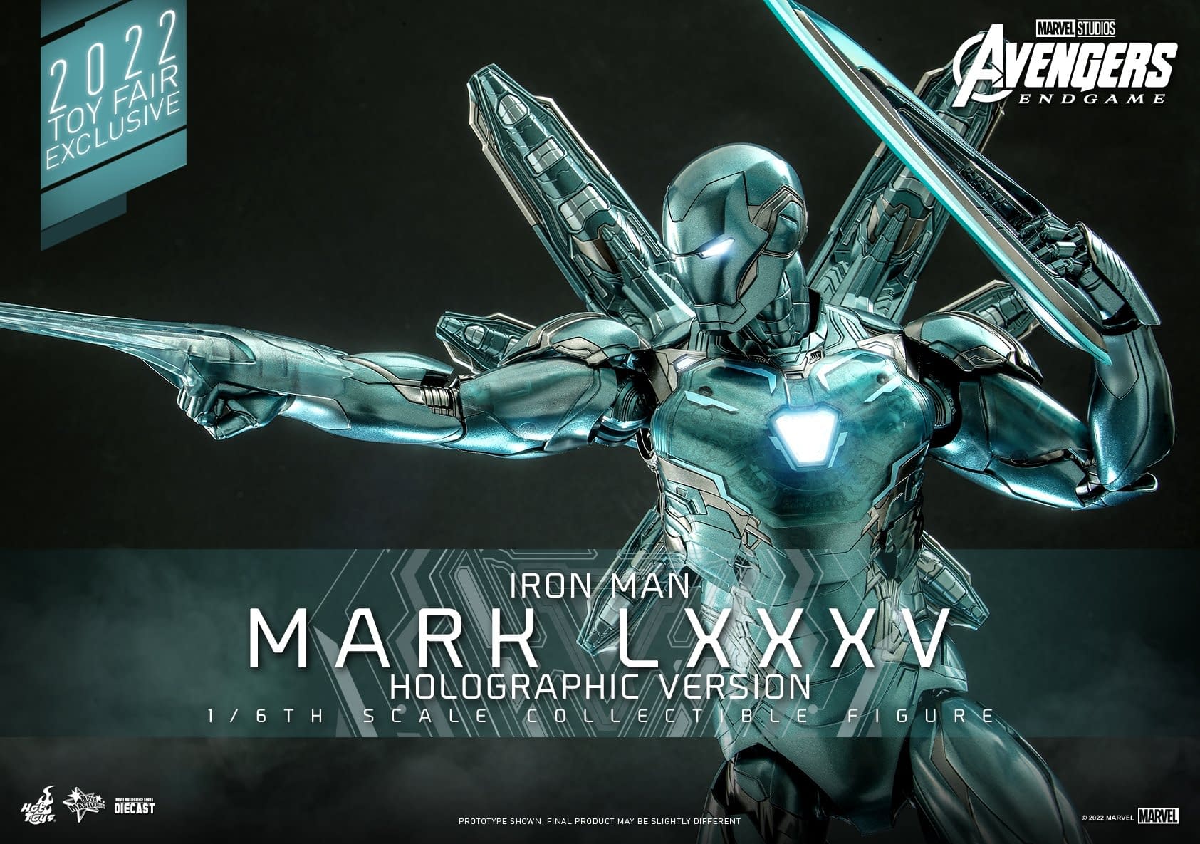 Hot Toys Rolls Out Exclusive Iron Man LXXXV Holographic Figure 