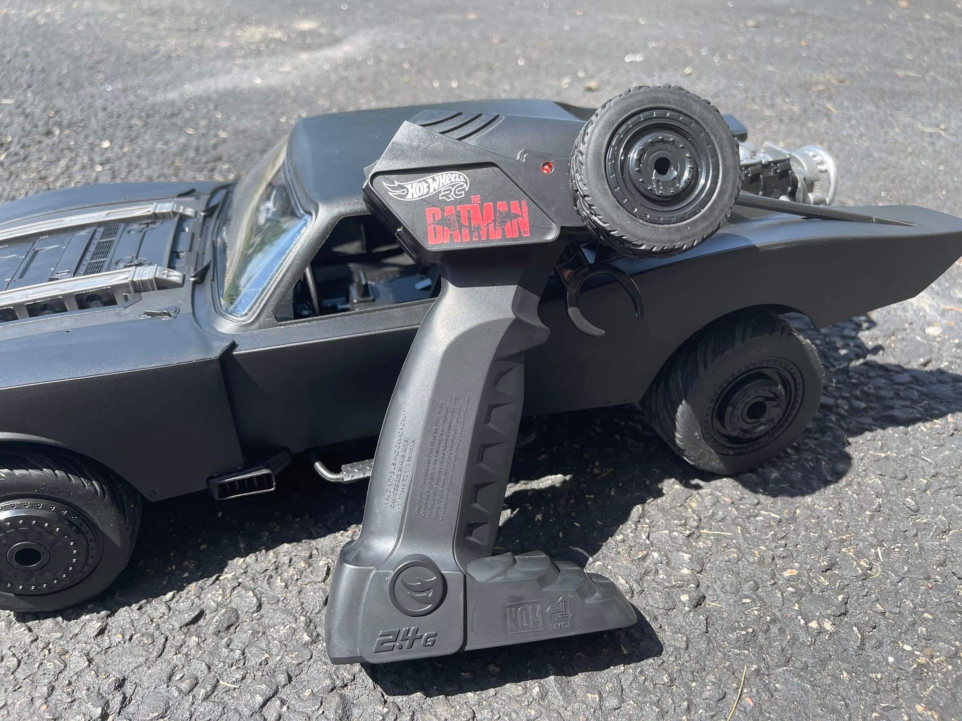 We Take Mattel's The Batman Batmobile R/C Car For a Spin