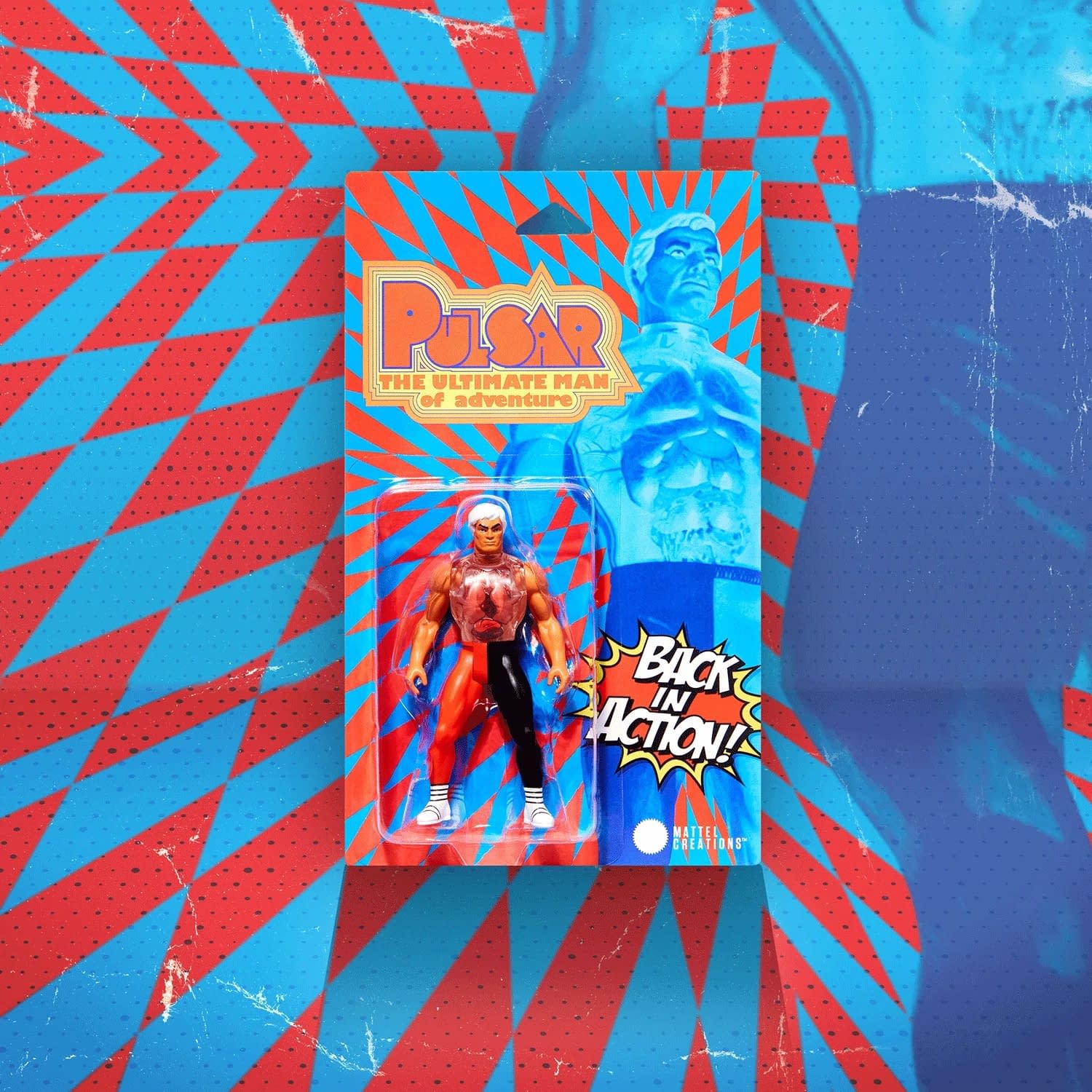 Mattel's First Ever Action Figures Return for SDCC with Back in Action Set 