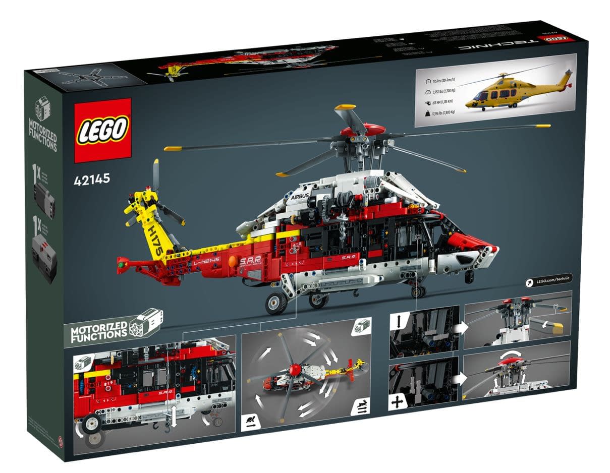 Save the Day with the LEGO Technic Airbus H175 Rescue Helicopter
