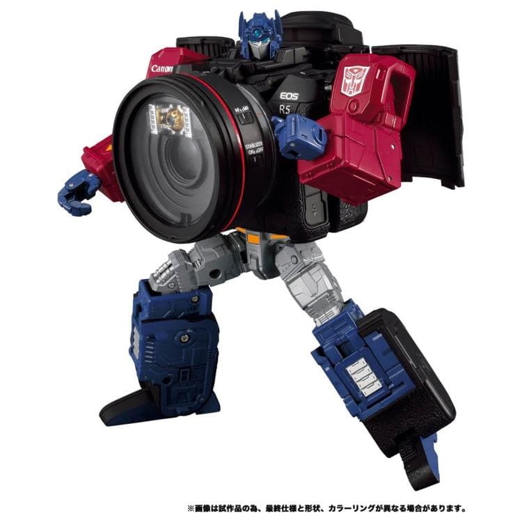 Transformers x Canon Collaboration Arrives with Camera Optimus 