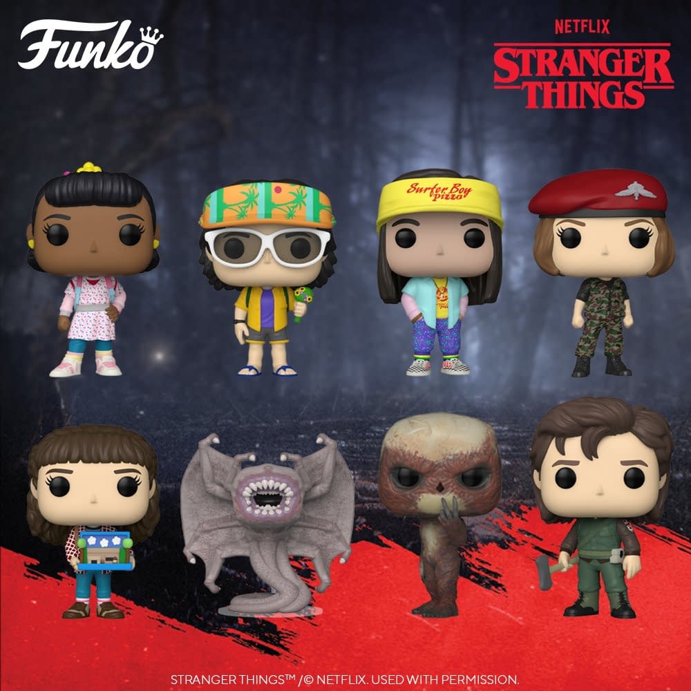 New Stranger Things Season 4 Pop Vinyls Revealed by Funko 