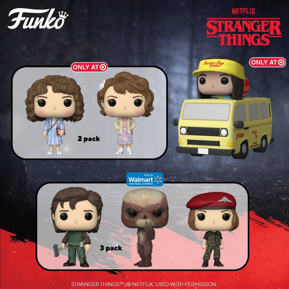 New Stranger Things Season 4 Pop Vinyls Revealed by Funko 