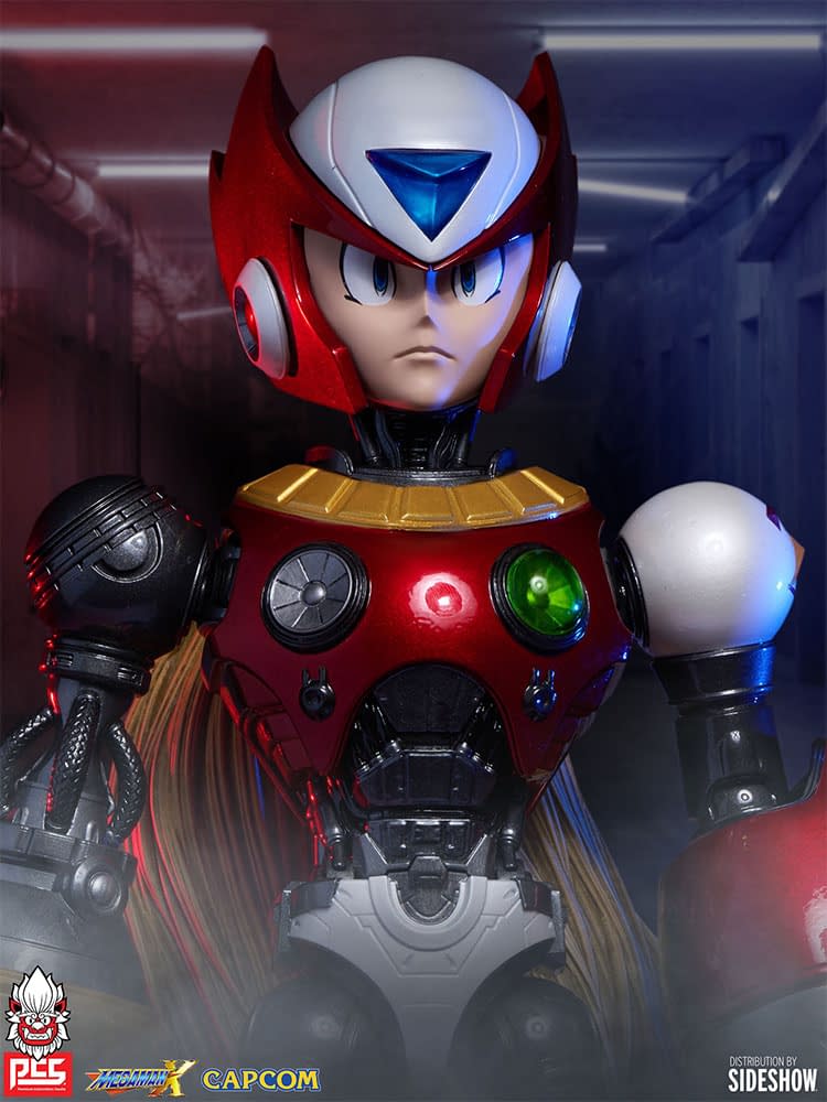 It Is Time To Awaken Zero As Pcs Debuts New Mega Man X Statue