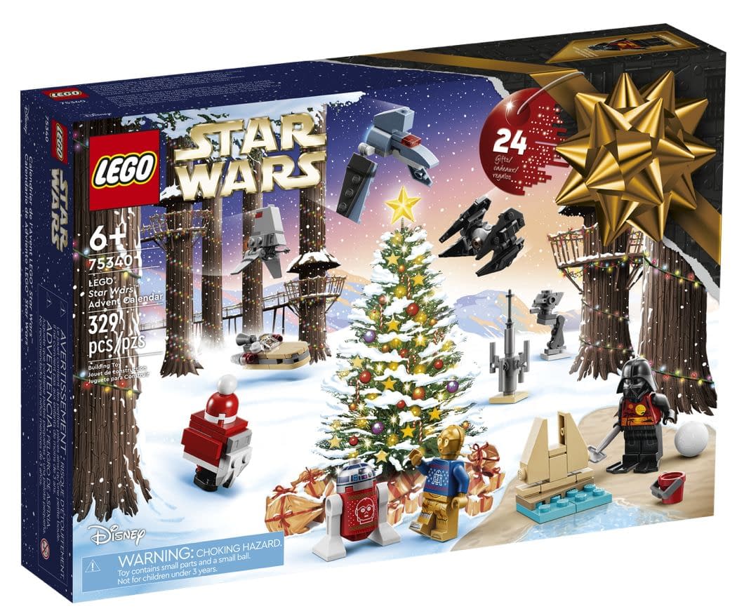 LEGO Debuts New Star Wars Advent Calendar with 8 Mini-figures for 22'