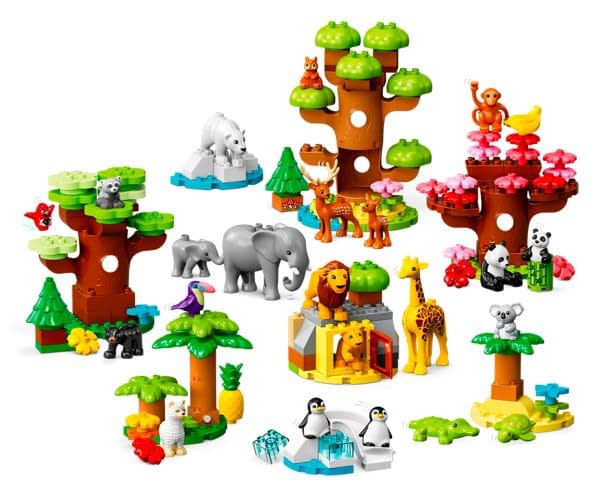 Learn About the Wild Animals of the World with LEGO DUPLO