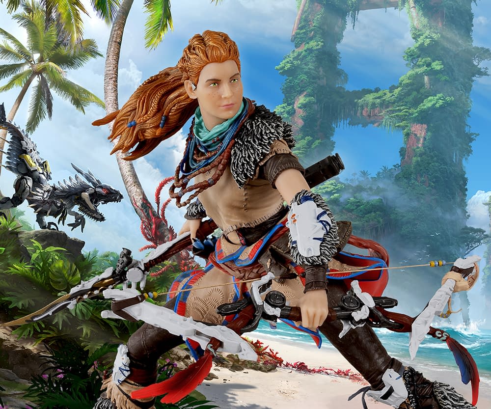 Embrace Horizon Forbidden West with the New Dark Horse Aloy Statue 