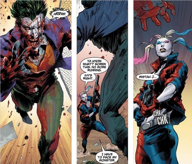 Harley Finally Gets Even With The Joker In Tomorrows