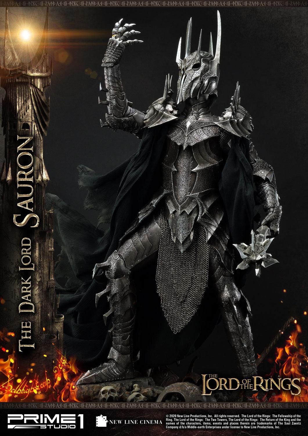 The Rings Of Power Sauron “The Lord of the Rings” Sauron Has Returned with Prime 1 Studio