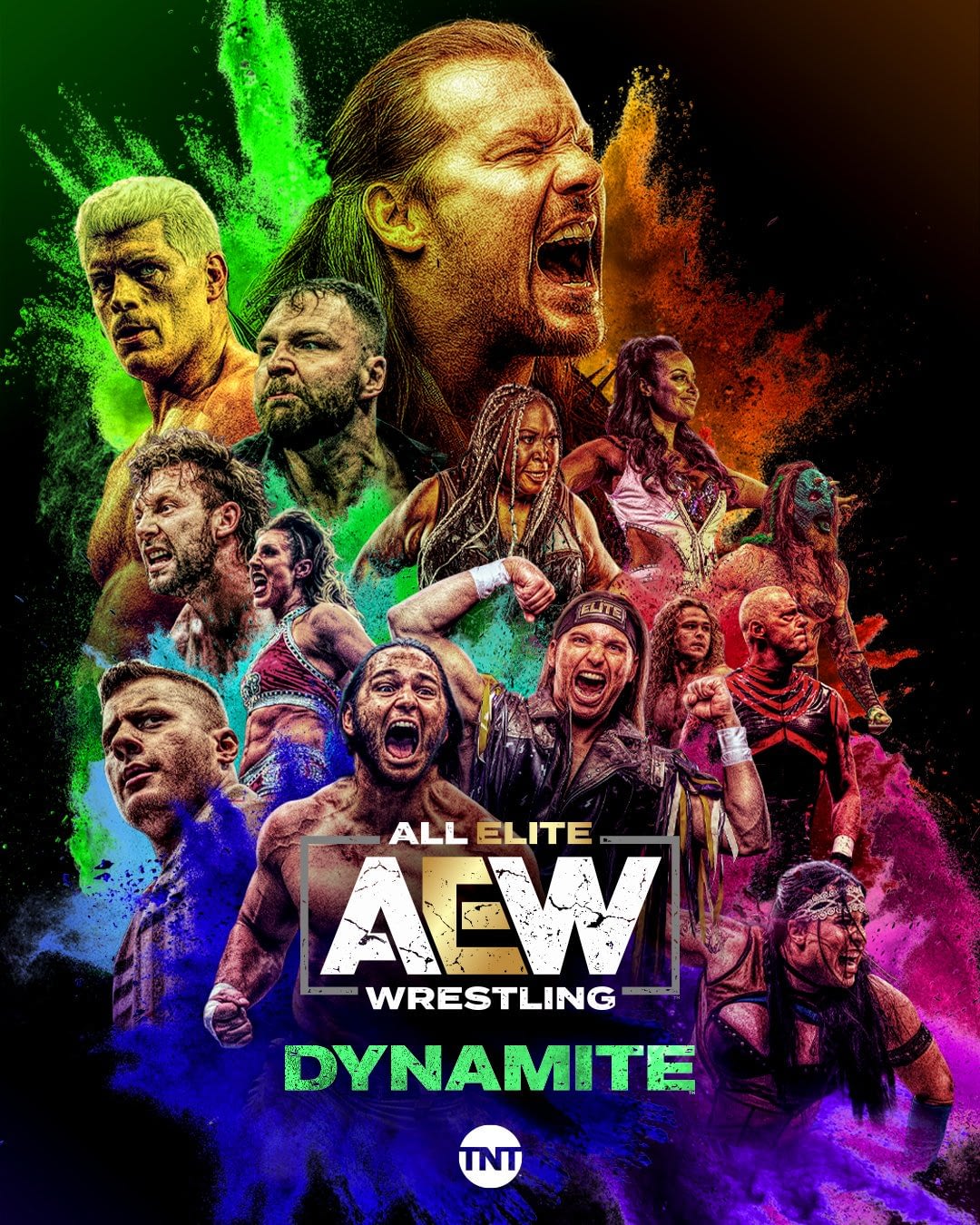 "All Elite Wrestling Dynamite" TNT Announces Show Title, Reveals Poster