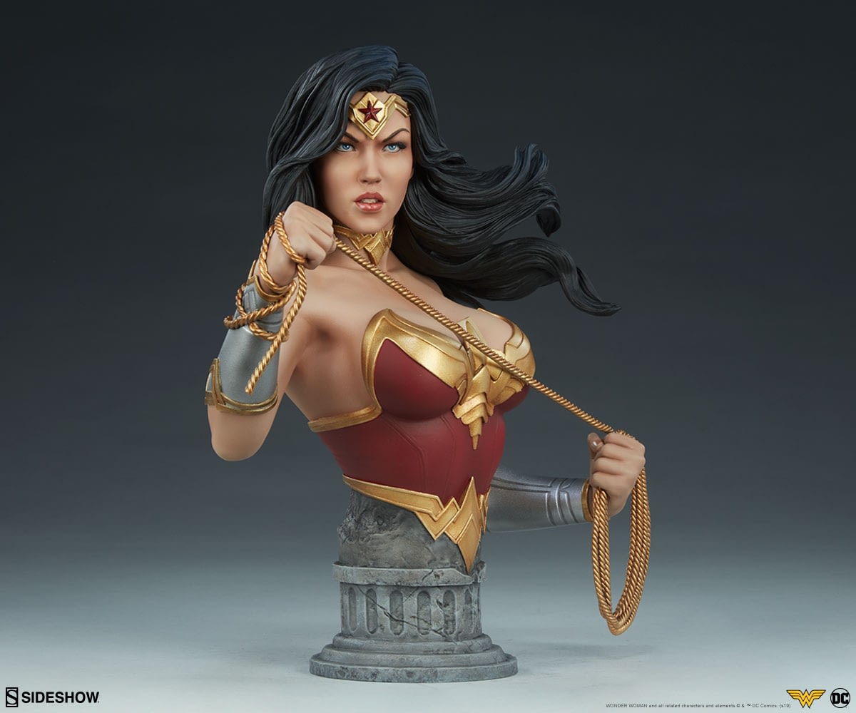 wonder woman life size bust