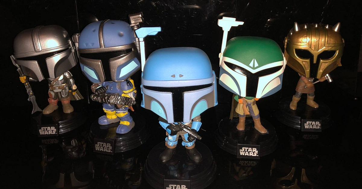new mandalorian pops