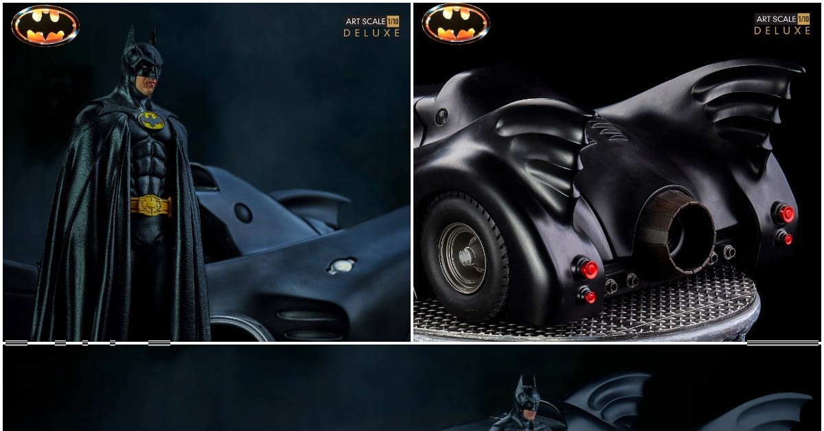 iron studios 89 batmobile