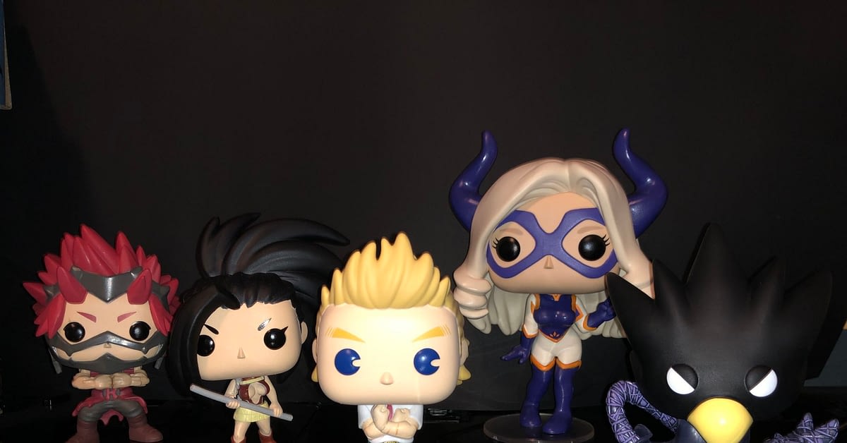 my hero x sanrio pop