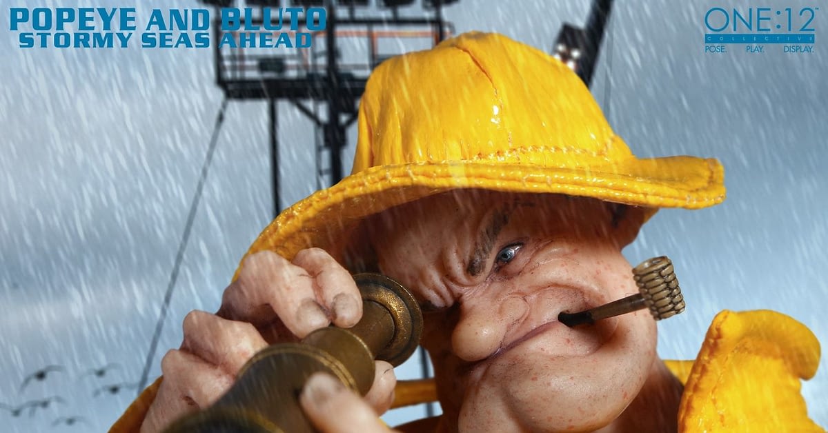 Popeye is Ready to Knock Some Skulls with New Mezco Two-Pack