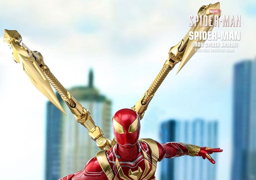 Iron Spider Jumps into Action with New Hot Toys Figure