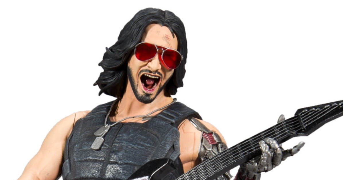 keanu reeves cyberpunk action figure