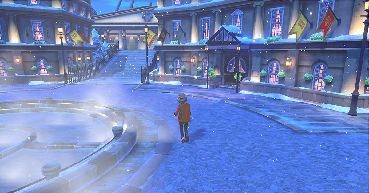 There�s Snow Right Now In "Pokémon Sword &amp; Shield" For An Event