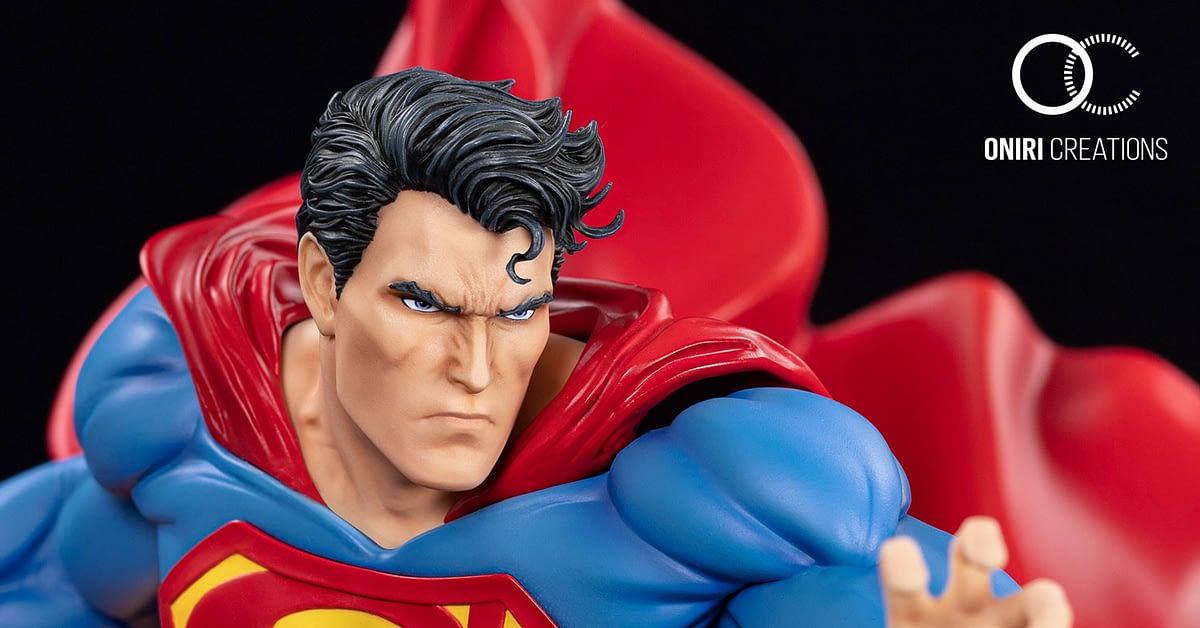 superman for tomorrow statue