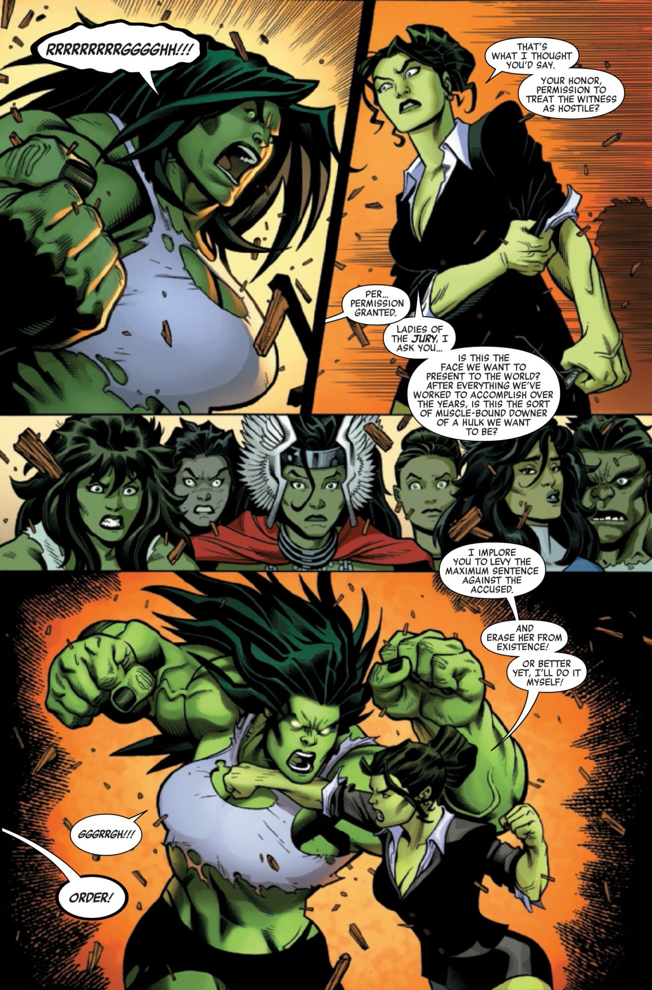 Making She Hulk Sensational Again In Avengers 20 Preview 8097