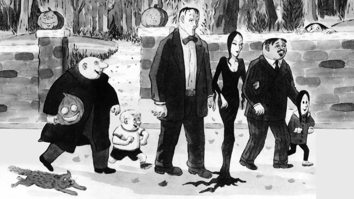 the first addams family comic