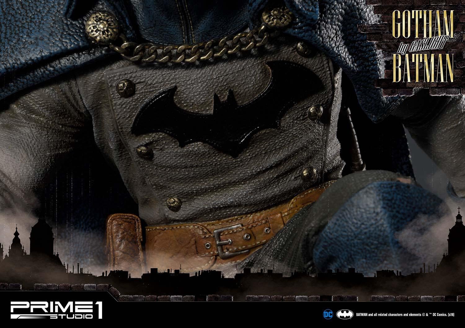 batman gotham by gaslight statue