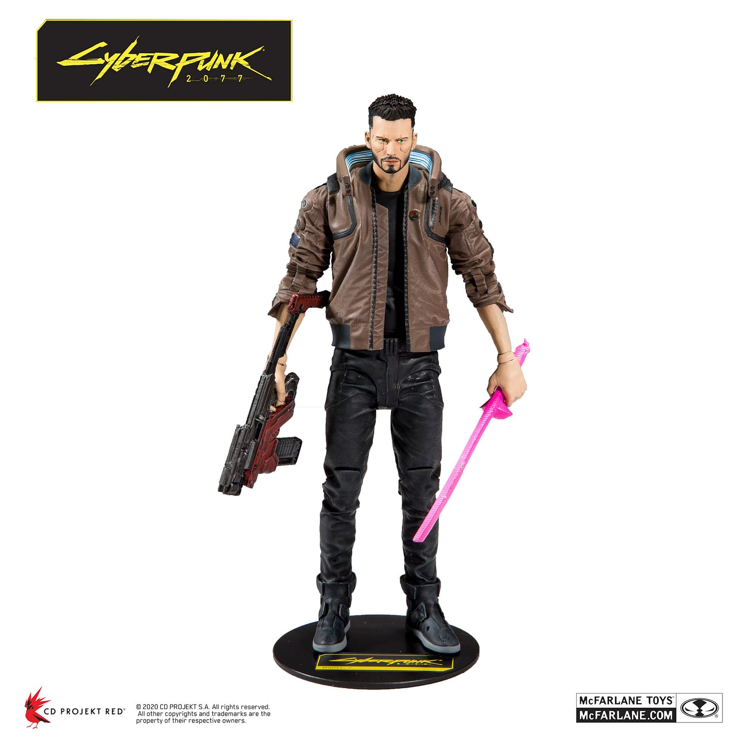 keanu reeves cyberpunk action figure